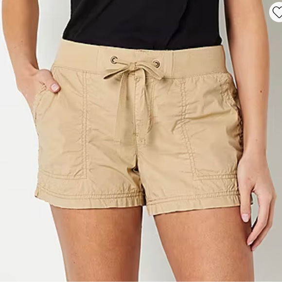 Tan and Blue Shorts (2 shorts lot) by Ana - size 14 - Picture 2 of 4